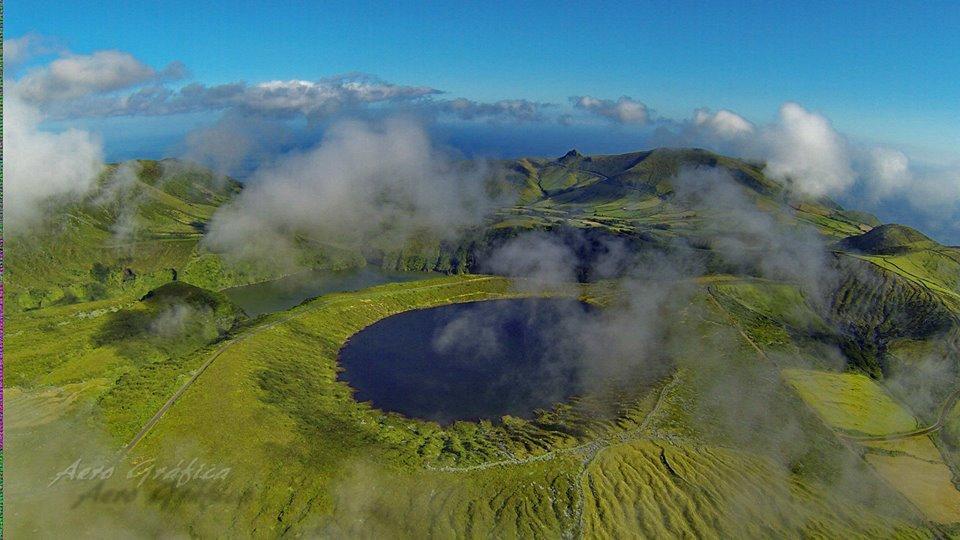 Вилла Sitio Da Assumada Lajes das Flores Экстерьер фото