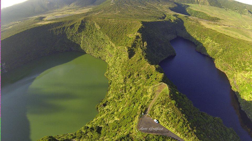 Вилла Sitio Da Assumada Lajes das Flores Экстерьер фото
