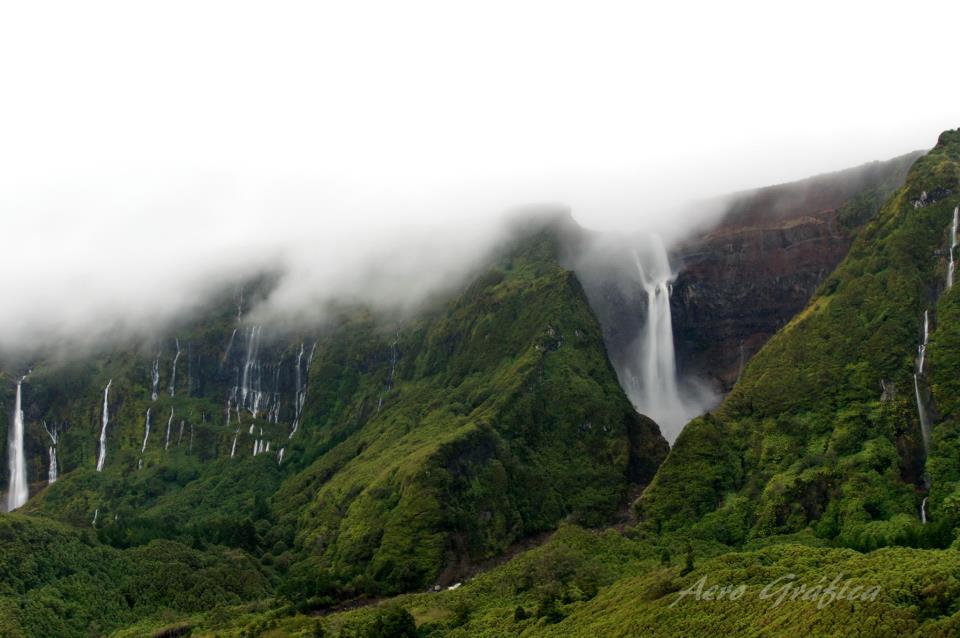 Вилла Sitio Da Assumada Lajes das Flores Экстерьер фото