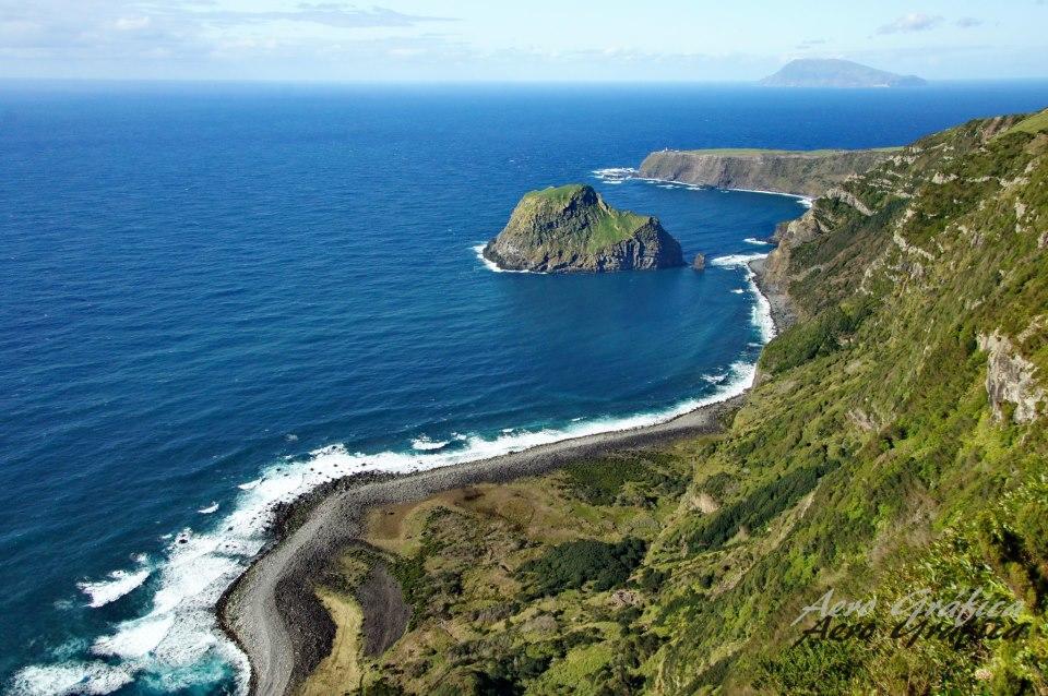 Вилла Sitio Da Assumada Lajes das Flores Экстерьер фото